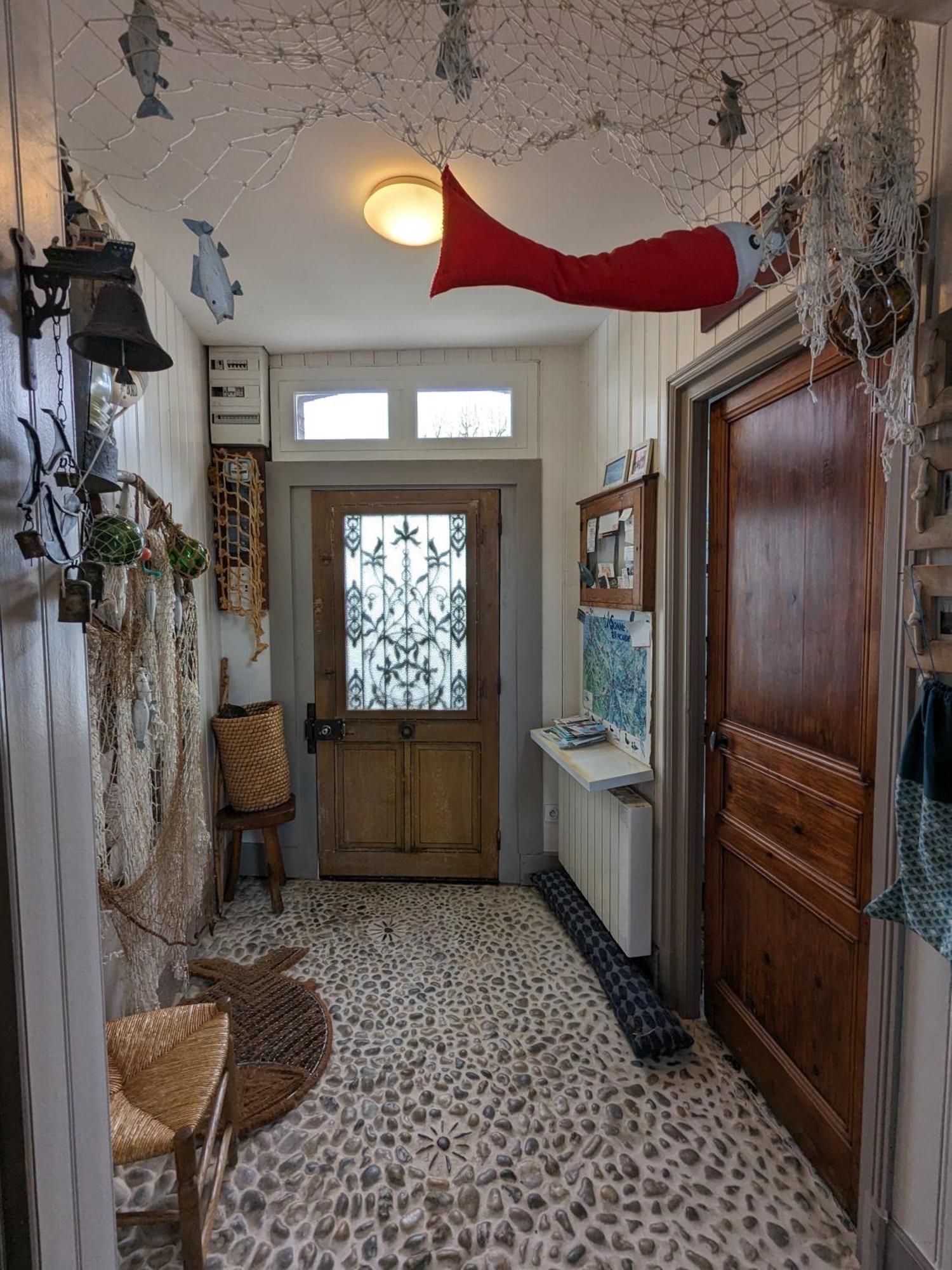 הוילה Le Tréport Maison Cote Mer מראה חיצוני תמונה
